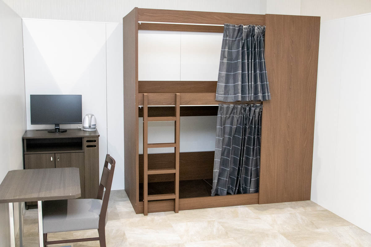 トモザワベッドの民泊納入実績｜東京都の民泊ハウスK様用のトモザワベッド